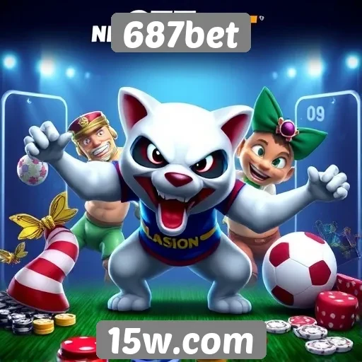 Variedade de jogos disponíveis no 687bet